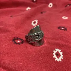 スプーンリング アンティーク vintage シルバー 14号