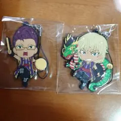 新テニスの王子様、ラバーキーストラップ(木手永四郎、平古場凛)2個