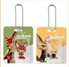 【ズートピア】ニック、フィニック【ブリスターチャームコレクション】