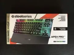 【箱有】SteelSeries Apex Pro テンキーレス キーボード