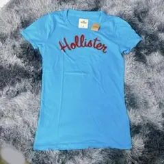 y2kHollister 半袖Tシャツ ブルー Mサイズ　平成ギャルのサムネイル