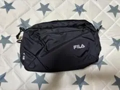 FILA ブラック ショルダーバッグ