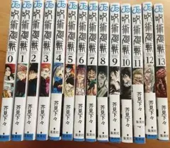 呪術廻戦 0～13巻セット＋最速キャラクターブック (5巻以降初版)