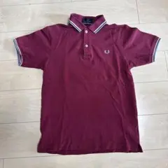 FRED PERRY バーガンディ ポロシャツ SS
