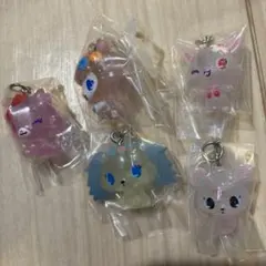 ジュエルペット　めじるしアクセサリー 全5種コンプリートセット