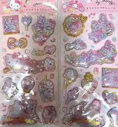 ハローキティ・マイメロディ キラキラカプセルシールセット