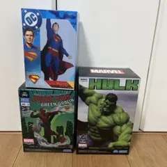 スーパーマン・スパイダーマン・ハルク フィギュアセット