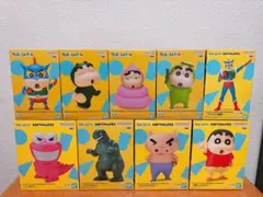 クレヨンしんちゃん フィギュア まとめ売り コスプレ SOFVIMATES