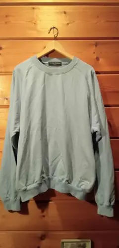 diaspora skateboards ラグラン スウェット ライトブルー