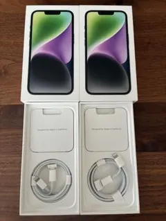 未使用品 iPhone14 付属品 Lightningケーブル 2本セット