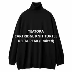 TEATORA カートリッジタートルセーター　7G ホワイト　美品 TEATORA テアトラ CARTRIDGE KNIT CREW 7G - DELTAPEAK tt-KNIT-001-7G