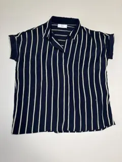 ◯AZUL BY moussy レディース 半袖シャツ ストライプ M◯のサムネイル