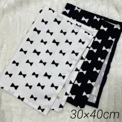 ランチョンマット2枚セット　【No.65】30×40 リボン　女の子