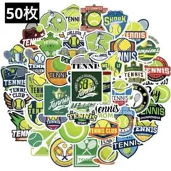 724　ステッカー　お裾分け　フレークシール　海外　防水　運動　スポーツ　テニス
