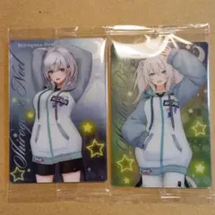 ホロライブ ウエハースvol.5 獅白ぼたん　白銀ノエル