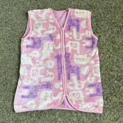 動物柄フリーススリーパー 大判スリーパー