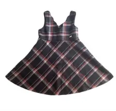 【anyFAM】チェック柄ワンピース 100-110