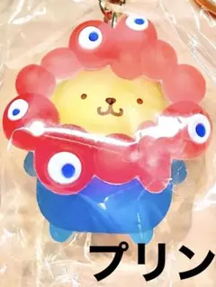 プリン　クリア EXPO2025 ミャクミャク キーホルダー サンリオ 万博