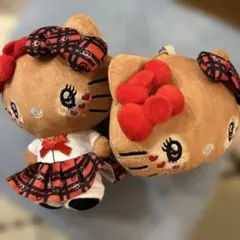 ハローキティ　ポーチ　平成レトロ　コギャルマスコットポーチ　コギャル