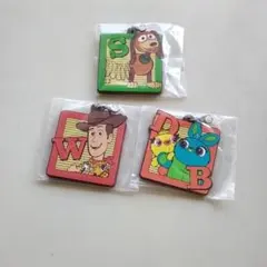 3点セット　一番くじ トイストーリー ラバーチャーム2個セット
