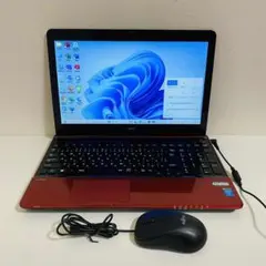 Y959 NECノートパソコンWEBカメラSSD高速Windows11オフィス付