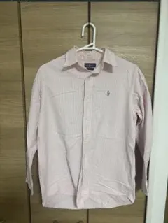 Ralph Lauren ピンクストライプ シャツ