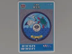 長生村　 A001　マンホールカード（2312-01-007）千葉県