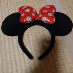 ディズニー ミニー カチューシャ