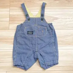 breeze ヒッコリーデニムサロペット