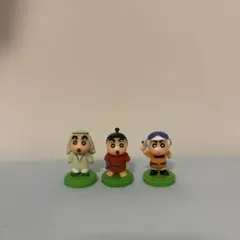 クレヨンしんちゃん チョコエッグ　フィギュア 3体セット