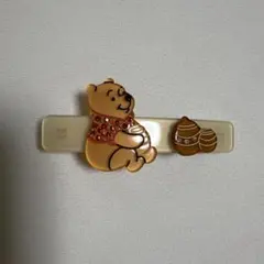 Disney くまのプーさん ヘアーアクセサリーバレッタ フランス製 - メルカリ