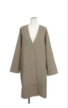 JEANASIS ノーカラーコート