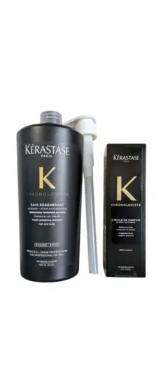 ケラスターゼ クロノロジスト シャンプー1000ml＋オイル75ml ポンプ付き
