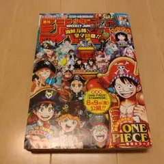 週刊少年ジャンプ2019年36・37号ワンピース 巻頭カラー 綴じ込み付録