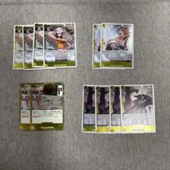 ワンピースカード　神の島の冒険　R ナミ　ロビン　他　黄色パーツ