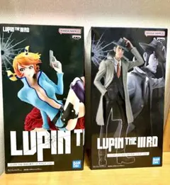 ルパン三世 LUPIN THE IIIRD フィギュア 峰不二子 銭形警部 2体