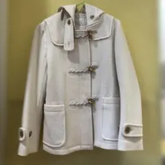 クリーム色 ダッフルコート Lサイズ