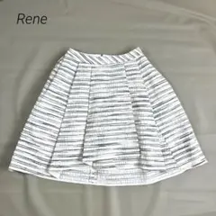 新品タグ付き 25年♡ルネ キュロット ツイード ショートパンツ TISSUE