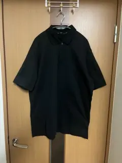 UNIQLO +J リラックスフィットポロシャツ ジルサンダー L ブラック黒のサムネイル