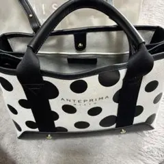 アンテプリマ MISTO トートバッグ レッド リボン ラメ - メルカリ