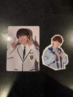 なにわ男子 大橋和也 HARDWORK トレカ ステッカー