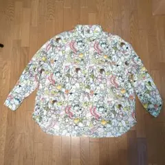 ニコアンド　ツモリチサト　長袖シャツ　総柄②