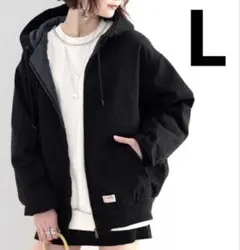 【CLASSICAL Elf】 キルティングコットン フード付きブルゾン