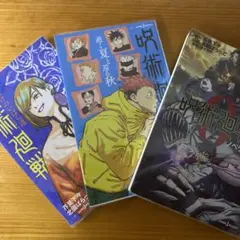 【全巻カバー付き】呪術廻戦小説全3冊セット