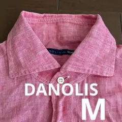 定価33,000円 DANOLIS ダノリス リネンシャツ ワイドカラー Mのサムネイル