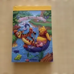 平成レトロ　プーさんメモ帳