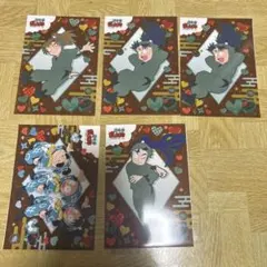 六年生 五人 ばれんたいんの段 L版 忍たま乱太郎 ブロマイド ファミマプリント