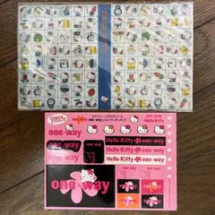 ハローキティ アルバムケース シール oneway 平成 セブンティーン 付録