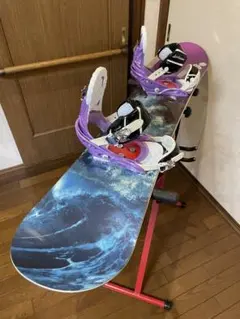 バートン レディス スノーボード141 BIN(M)付 ボードケース３点セット