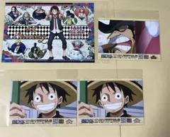 麦わらストア 特典 ブロマイド ルフィ ベッジ 東京タワー 4周年 ゾロ サンジ